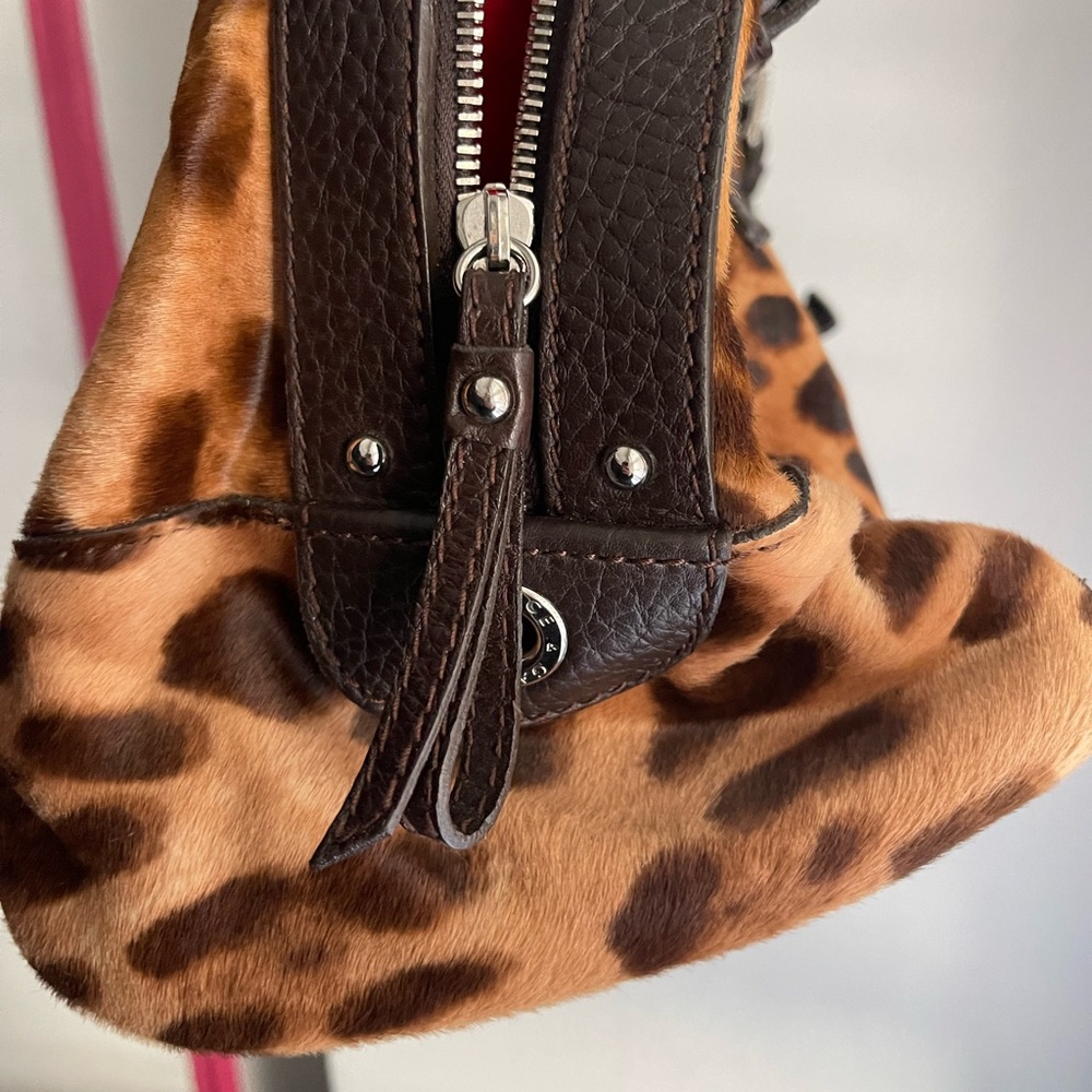Dolce & Gabbana brown leopard print shoulder bag - Picture 3 of 10